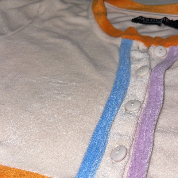 free people // pastiche jules towel crop top nwot - Picture 6 of 10